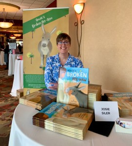 Josie Siler at book signing