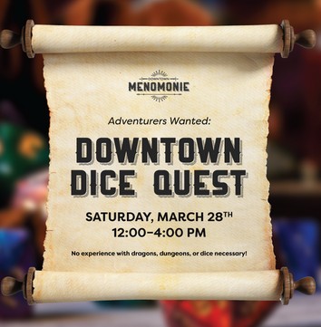 Meet the Author and Downtown Dice Quest